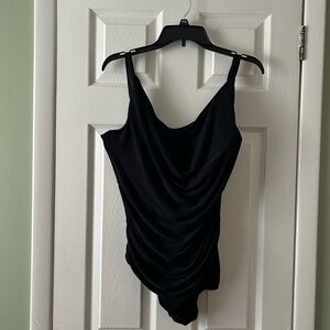 Miraclesuit solid Suzette one piece swimsuit